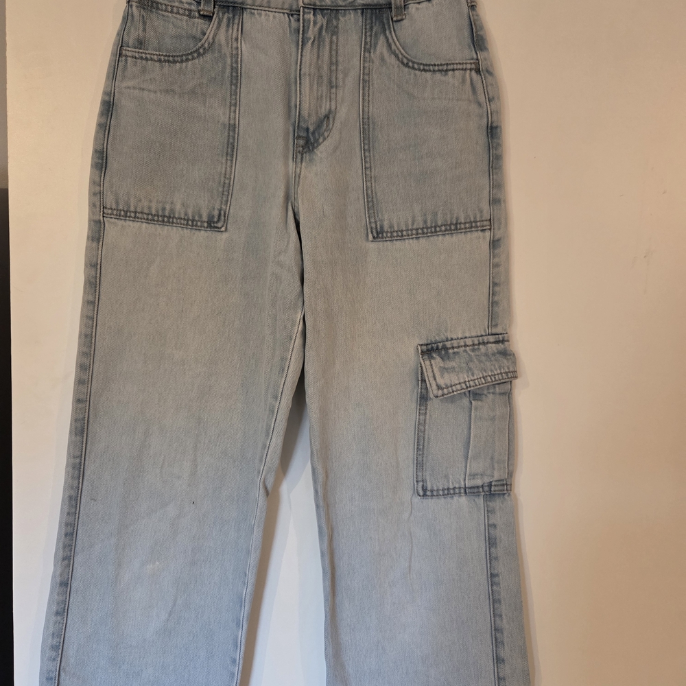 Forever 21 Light Blue High Rise Jeans